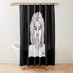 Björk Guðmundsdóttir Cool Graphic Gifts Shower Curtain