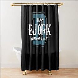 Gift for Men Bjork Record Producer Dj Guðmundsdóttir Awesome Movie Fans Shower Curtain