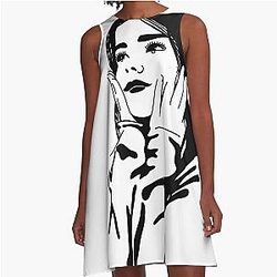 Björk A-Line Dress
