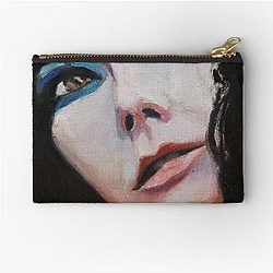 A Treasure Björk Portrait Zipper Pouch