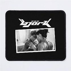 Funny Gift Björk Record Producer Mouse Pad