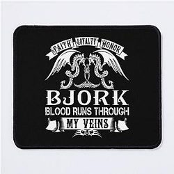 Björk Guðmundsdóttir Gift For Christmas Mouse Pad