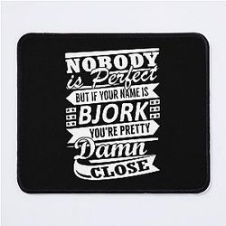 Funny Gift For Bjork Producer Gifts For Fan Mouse Pad