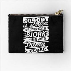 Funny Gift for Bjork Record Producer Dj Guðmundsdóttir Zipper Pouch