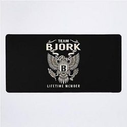People Call Me Bjork Record Producer DJ Guðmundsdóttir Retro Desk Mat