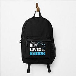 Björk Model Record Producer Dj Gift Music Fans Backpack