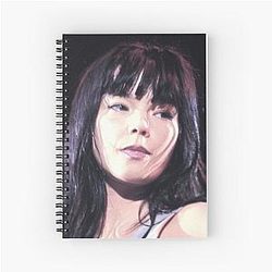 Björk Guðmundsdottir Spiral Notebook