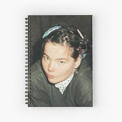 Bjork Guðmundsdottir Spiral Notebook