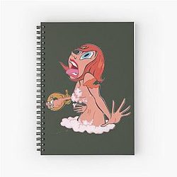 I miss You Bjork Spiral Notebook
