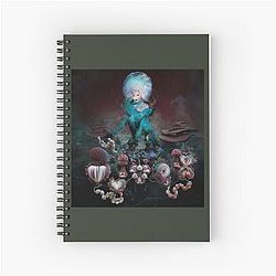 Bjork Fossora tour 2023 Spiral Notebook