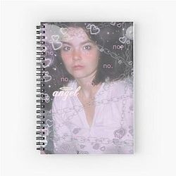 Björk Guðmundsdottir Spiral Notebook