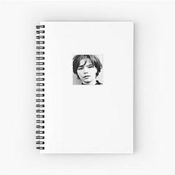 Young Bjork Spiral Notebook