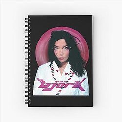 Bjork - Post Spiral Notebook