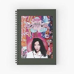 Björk Post Spiral Notebook