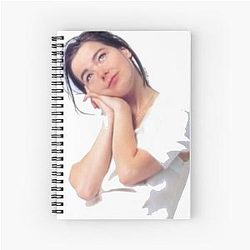 Björk Guðmundsdottir Spiral Notebook