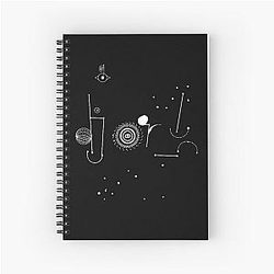 Bjork Biophilia Spiral Notebook