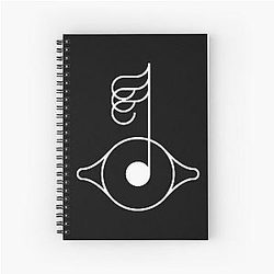 Björk Biophilia Spiral Notebook