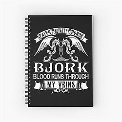 Animal Producer Guðmundsdóttir Gift For Christmas Spiral Notebook