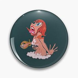 I miss You Bjork Pin