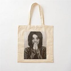 Bjork Portrait Cotton Tote Bag
