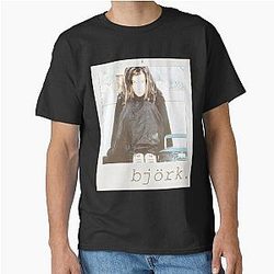 Björk Vintage Polaroid Aesthetic Iconic Music Legend Portrait Classic T-Shirt