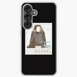 Björk Vintage Polaroid Aesthetic - Iconic Music Legend Portrait Samsung Galaxy Soft Case