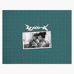 Björk Vintage Polaroid Aesthetic Iconic Music Legend Portrait Jigsaw Puzzle