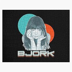 Beautiful Model Bjork Female Singer Gift Music Fans Jigsaw Puzzle
