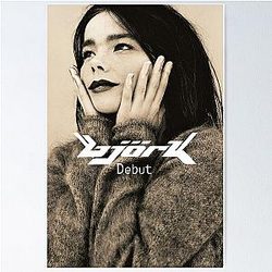 Björk Debut 1993 Poster