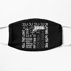 Blackpink Face Masks - BLACKPINK SONGS Flat Mask RB0401 [ID1553]