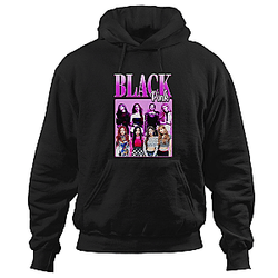 Black Pink KPOP 90s Graphic Hoodies