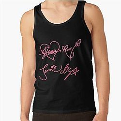 Blackpink Top serbatoio - No. BLACKPINK SIGNATURES Tank Top RB0401 [ID1510]