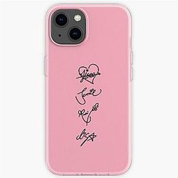 Blackpink Cas BLACKPINK SIGNATURES iPhone Soft Case RB0401 [ID1443]