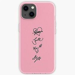 Blackpink Cas BLACKPINK SIGNATURES iPhone Soft Case RB0401 [ID1450]