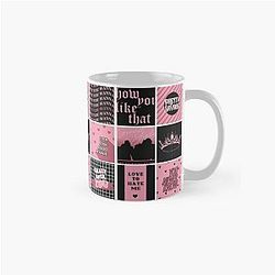 Blackpink Mugs - BLACKPINK - THE ALBUM Pattern Classic Mug RB0401 [ID1672]