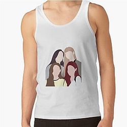 Blackpink Tank Tops - Ja. BLACKPINK | Rose Jennie Lisa Jisoo Tank Top RB0401 [ID1520]
