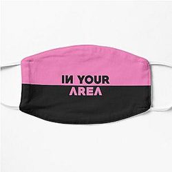 Blackpink Gesichtsmasken - Blackpink in Ihrem Gebiet 블랙핑 Flache Maske RB0401 [ID1549]