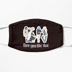 Blackpink Gesichtsmasken - Blackpink Wie gefällt dir das T-Shirt Flat Mask RB0401 [ID1547]
