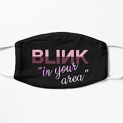 Blackpink Face Masks - BLINK in your area for all BlackPink fans Flat Mask RB0401 [ID1545]