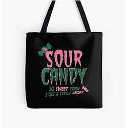Blackpink Borse - BLACKPINK Sour Candy 2 Tutto sopra stampa Tote Bag RB0401 [ID1801]