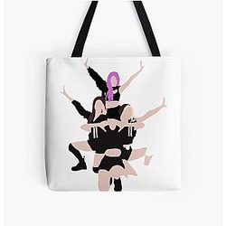Blackpink Borse - Semplice Blackpink Design tutto sopra stampa Tote Bag RB0401 [ID1790]