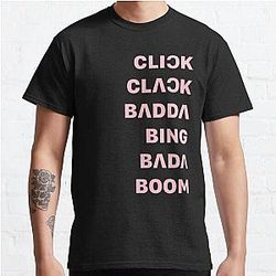 Blackpink T-Shirts - BLACKPINK Click Clack Classic T-Shirt RB0401 [ID1920]