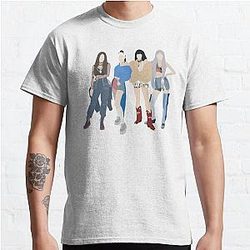 Blackpink T-Shirts - Blackpink “How you like that” Illustration Classic T-Shirt RB0401 [ID1936]