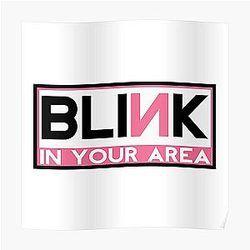 Blackpink Posters - BLACKPINK - BLINK IN YOUR AREA Poster RB0401 [ID1486]