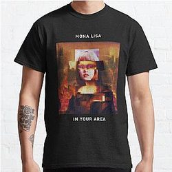 Blackpink T-Shirts - Mona Lisa in your area | lisa Blackpink Classic T-Shirt RB0401 [ID1932]