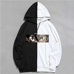 Asta's Eyes Black Clover Anime Split Color Hoodie AL0912