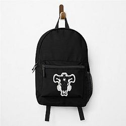 Black Clover Backpack: Black Bull Logo Backpack model 4