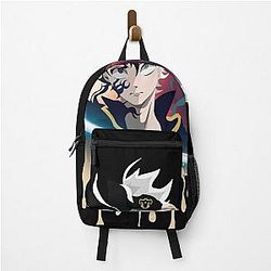 Black Clover Backpack: 3D Asta Black Clove Backpack