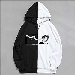 Black Clover Smoking Anime Splited Color Hoodie AL0912
