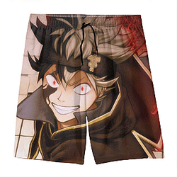 Black Clover Shorts: Classic 3D Asta Shorts